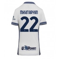 Maglia Calcio Inter Milan Henrikh Mkhitaryan #22 Seconda Divisa Donna 2024-25 Manica Corta